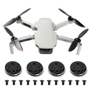 4PCS Mini 2 Motor Cover Cap Protector for DJI Mini 2 Mini SE Accessories Waterproof Dustproof Aluminium Motor Cap Compatible with CD ROM Motor for RC Plane
