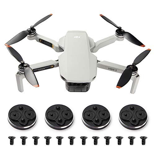 4PCS Mini 2 Motor Cover Cap Protector for DJI Mini 2 Mini SE Accessories Waterproof Dustproof Aluminium Motor Cap Compatible with CD ROM Motor for RC Plane