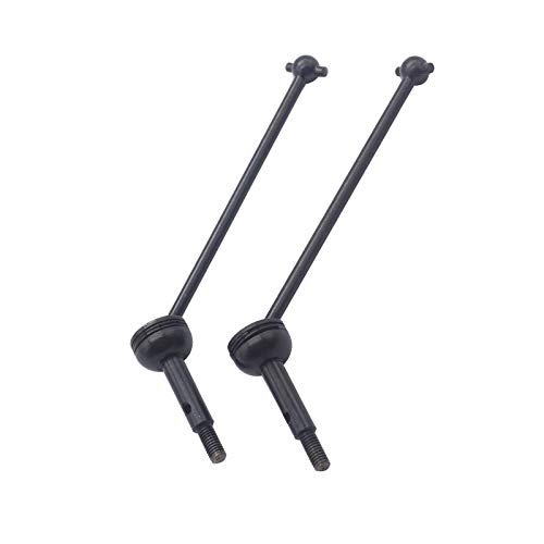 2Pcs ShareGoo Metal RC CVD Drive Shafts Dogbone Joint Upgrade Parts for Audi RS6 Avant RC Car WLtoys 144001 1/14 Scale