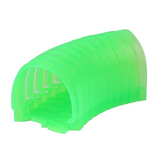 QUOXO DIY Flexible RC Boat Race Track Accessory Tunnel Green 8pcs Rails for Creative Play