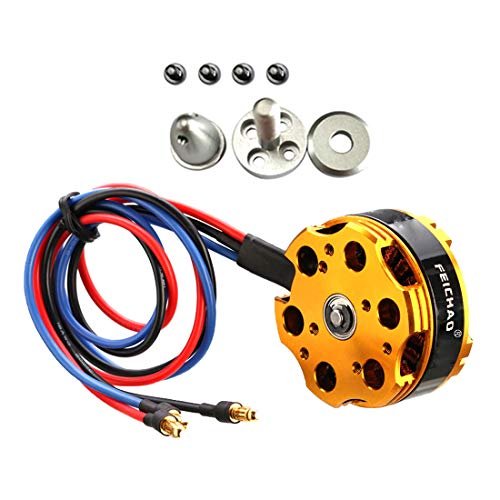 FEICHAO 4108 Brushless Motor 380KV 580KV 720KV 3-6S Pull-2080g /2000g/2200g for Plant Protection Drone Multicopter (380 KV)