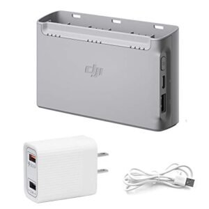 DJI Mini Mini 2 Two Way Battery Charging Hub with Dual USB Ports Power Adapter Quick Charger for DJI Mini Mini 2 Mini 2 SE Mini SE Drone Accessories