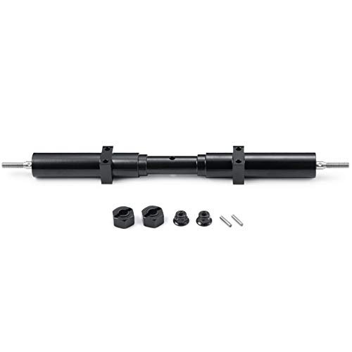 Que T Metal Rear Axle Non Powered Transmission Axle for 1 14 Tamiya Tractor Trailer RC Car 182mm 7 16in Compatible with RC Boeing 737 Plans
