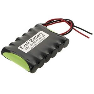 Exell 7.2V 1000mAh NIMH Battery with Wire Leads for 1/18 RC Truck Racing HPI RS4 Micro Cars