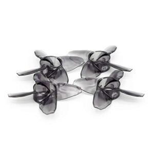 EMAX Propeller Avan Tinyhawk TH Turtlemode 4 Blades 40mm for RC Sunderland Flying Boat FPV Racing Drone Black 2 Pairs
