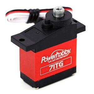Powerhobby 71TG High Torque 9g Aluminum Titanium Gear Digital Micro Servo 52OZ for RC Models
