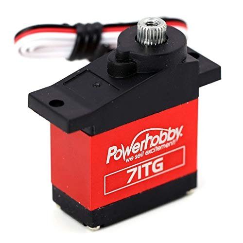 Powerhobby 71TG High Torque 9g Aluminum Titanium Gear Digital Micro Servo 52OZ for RC Models