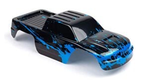SummitLink Custom Body RC for 1/10 Scale RC Car or Truck Muddy Blue Over Black