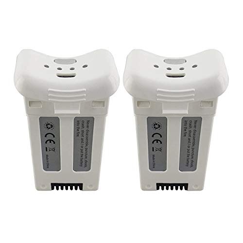SJRC S20W T25 Drone Replacement Battery 2PCS 3.7V 1000mAh Lithium Battery