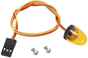 WONFAST Ultra Flash RC Jet Circular Bright LED Police Light with 5 Modes for 1 8 1 10 1 14 RC Models