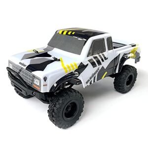 Team Associated 1/24 Enduro24 4WD Sendero Trail Truck RTR Ready to Run RC Semi Trucks Black Yellow ASC20180