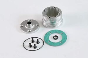 Aluminum Gearbox Differential Housing for LOSI DBXL DBXL E and MTXL 1/5 Scale Gas Powered RC Cars Silver