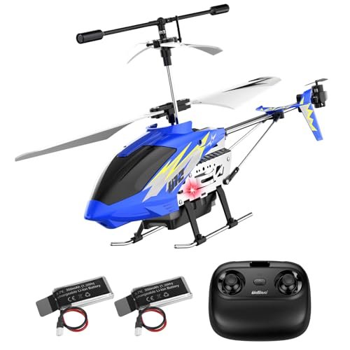 Cheerwing U12S Mini RC Helicopter with Altitude Hold One Key Take Off Landing and 2 Batteries for Adults Kids