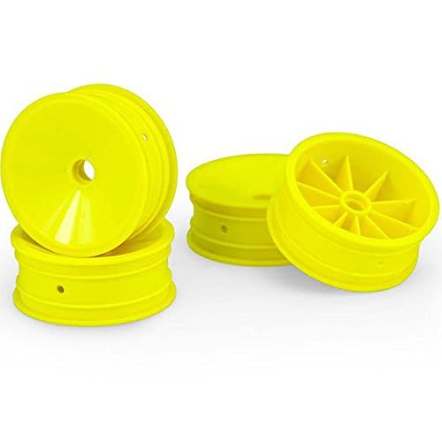 JConcepts Inc Mono RC10 RC10B2 RC10B3 2.2 Front Wheel YLW 4 JCO3403Y 2.2 RC Tires Electric Car Truck Option Parts