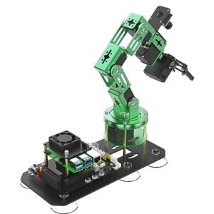 Yahboom RC Airplane Building Materials 6DOF Robot Arm Kit for Raspberry Pi5 AI Programmable Electronic DIY with Camera ROS Open Source