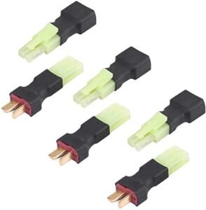 FLY RC 3 Pairs Mini Tamiya Style Connector to T Plug Male Female Adapter for RC ESC Speed Controller Lipo Battery Charging Do You Need a License to Fly an RC Plane