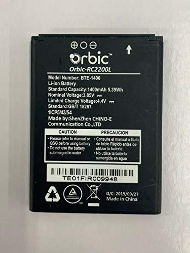 Orbic Journey V RC2200L Replacement Battery for RC Deep V Hull Boats