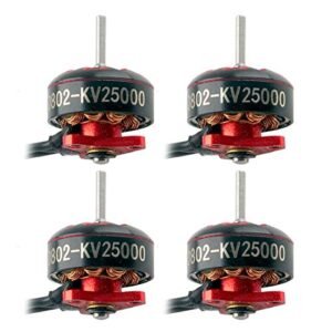 Happymodel EX0802 25000KV CCW Brushless Motor 4pcs Set for Gas Powered RC Quadcopter FPV Racing Drone Mobula6 HD