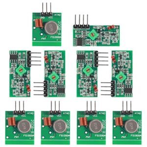 XYZ Brand Turbo Kit for Nitro RC Car 5Pcs 433MHz RF Wireless Transmitter and Receiver Module Kit