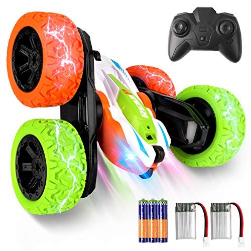 REAPP Zion Williamson RC Remote Control Car for Kids 2.4 GHz 4WD Stunt Car with Headlights