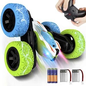 REAPP Remote Control Car for Kids 2.4 GHz 4WD RC Stunt Car with Headlights Available at RC Willey Showroom