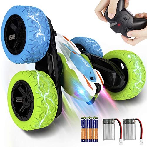 REAPP Remote Control Car for Kids 2.4 GHz 4WD RC Stunt Car with Headlights Available at RC Willey Showroom