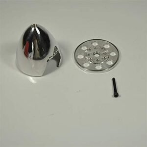 70mm Aluminum Alloy RC Spinner Compatible with DLE30 RC Boat Gas Engine