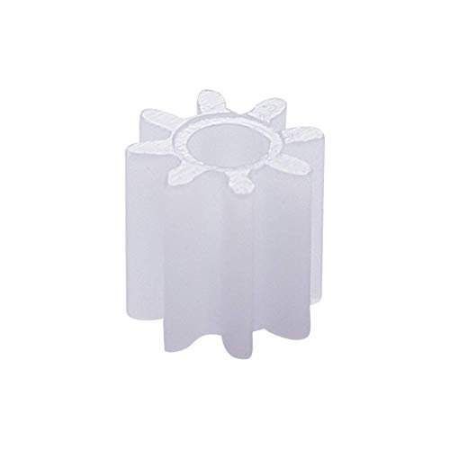 Bettomshin 30Pcs 0.5 Modulus Plastic Gear 8 Teeth Model 482A for DIY RC Motor Robot Projects