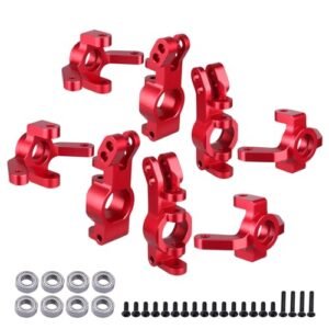HobbyPark Aluminum Front and Rear Right Hub Assembly Set for Redcat Blackout XTE XBE SC Pro at Xtreme RC Hobby and Himoto Distributors Ladson SC