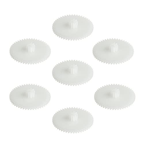 Bettomshin 10Pcs Plastic Gear 50 Teeth 50102A 0.5 Modulus Reduction Gear for RC Battleship Spectacular Fights