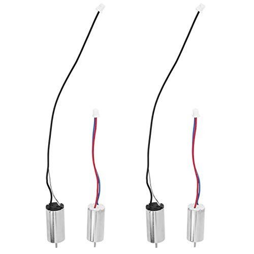 HobbyPower Mini Motor 4pcs DC 3.7V 44000RPM Brush Motor for RC Truck Smoke Generator Robot Steering Gear Drone