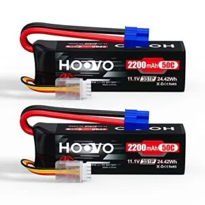 HOOVO 3S 11.1V 2200mAh 50C Lipo Battery with EC3 Plug for RC Car Boat Truck at Hobby Lobby
