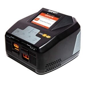 Spektrum S2200 G2 AC 2x200W Smart Charger RC to AC Power Solution SPMXC2010 Black
