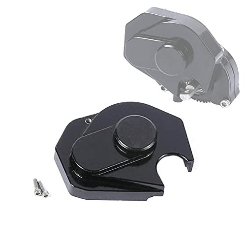 RZXYLRC Aluminum Transmission Gearbox Cover for RC Skymaster 1 24 Axial SCX24 RC Crawler Upgrades Black