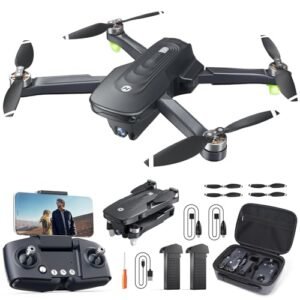 Holy Stone HS175D RC Quadcopter Drone with 4K Camera GPS Auto Return 46 Mins Flight Time Brushless Motor Foldable Design