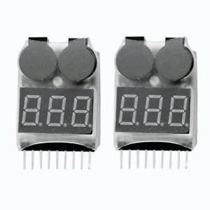 KTM RC 200 Low Battery Problem Solution 1 8s Lipo Battery Voltage Tester with Low Voltage Buzzer Alarm