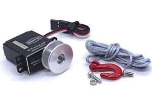 Reefs RC REEFS83 Micro Servo Winch with Micro Spool Kit for RC Helicopter Winch Systems