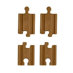 Custom Works RC Parts Thomas and Friends Wooden Train Sets Replacement 4 Piece Track Adapter Pack FHM74