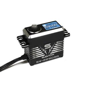 Savox SAVSW2290SG BE Waterproof Premium High Voltage Brushless Digital Servo 0.11sec 972.1oz at 8.4v for Black Ops Prestige Edition RC Car