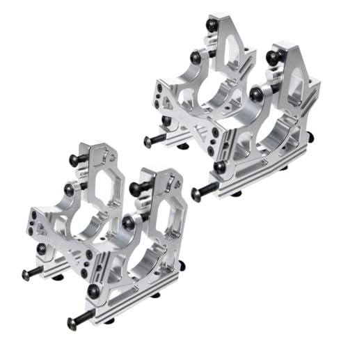 GTBRacing CNC Aluminum Differential Mount Gearbox Brace for 1/5 Gas Powered RC Trucks LOSI DBXL DBXL E V1 0 MTXL Silver Upgrade Part