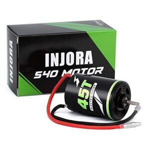 INJORA Racebeast RC Boat 540 Motor 45T Brushed Motor for 1/10 RC SCX10 Pro Axial Tracks SCX10 Pro SCX10 AXI03007 90046 TRX4 RC Car Boat Parts