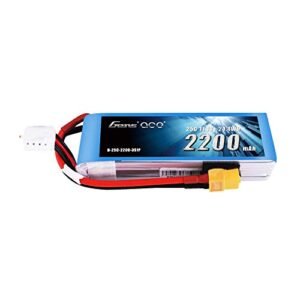 Gens ace 11.1V 2200mAh 3S 25C LiPo Battery Pack with XT60 Plug for DJI Phantom FC40 Spare Walkera E22 RC Quadcopter Drone and FPV