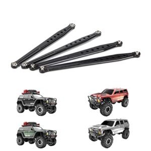 RCAWD Aluminum Lower Suspension Links Set 4pcs for RedCat 1/10 Everest Gen7 Pro Sport RC Crawler Upgrade Part 1/10 RC Air Suspension