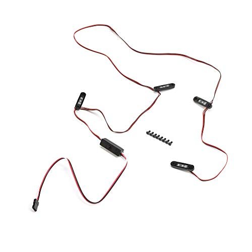 Axial AXI13001 Multi Color RC LED Strip Lights with Remote Controller for SCX10 III