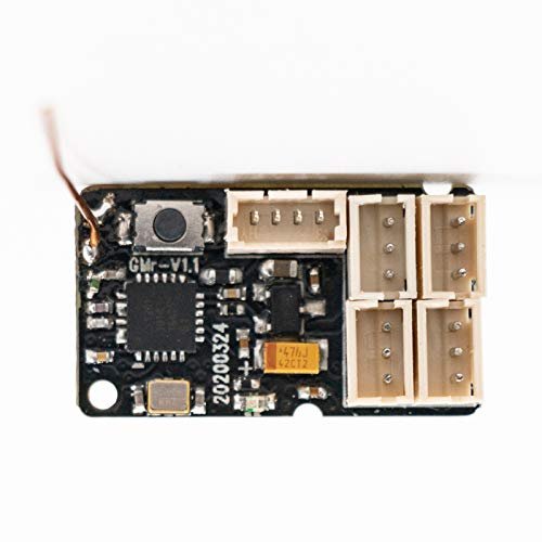 GoolRC Flysky GMr Receiver 2.4GHz 4CH AFHDS 3 for Ferrari RC Car Drifting Compatible with PL18 NB4 and NB4 Lite Transmitters