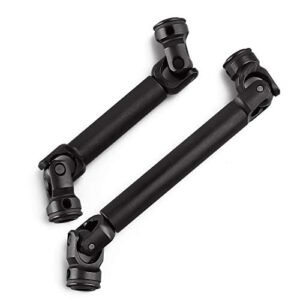 INJORA RC Metal Heavy Duty Drive Shaft Kit for 1/10 RC Crawler Car Axial SCX10 90046 AXI03007 TRX4 Redcat Gen8 D90 TF2 2pcs at Nitro RC Car Store