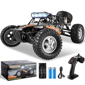 BEZGAR HB121 1/12 Scale RC Sand Truck 4WD High Speed 42 Km H Electric Off Road Buggy with Rechargeable Battery for Kids and Adults