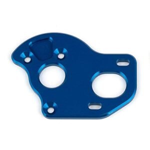 Team Associated RC10T6 2 Laydown Motor Plate Blue Aluminum ASC71145 Electric Car Truck Option Parts