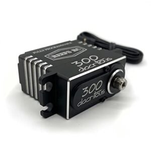 Reefs RC REEFS74 300 Alacritous Programmable Servo with 270oz in Torque for Lightning Fast Performance on RC Wheels