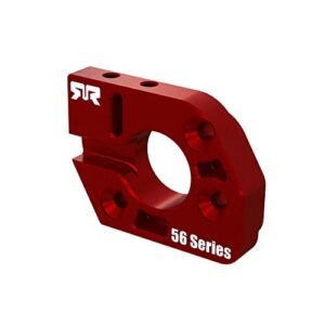 ARRMA Aluminum Motor Plate 56 Series Red ARA320591 RC Motor Finder